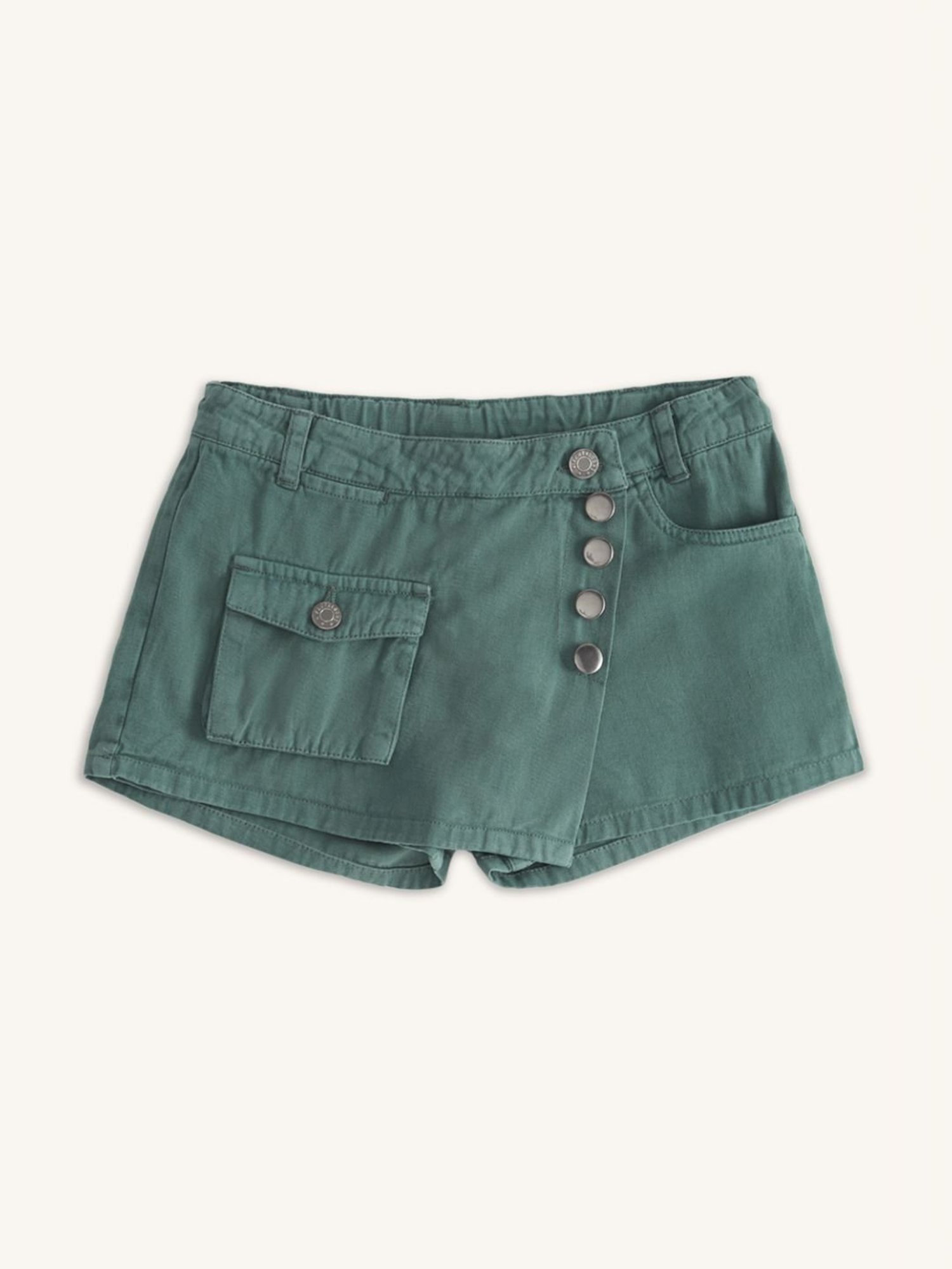 A Little Fable Kids Multicolor Solid Skirt