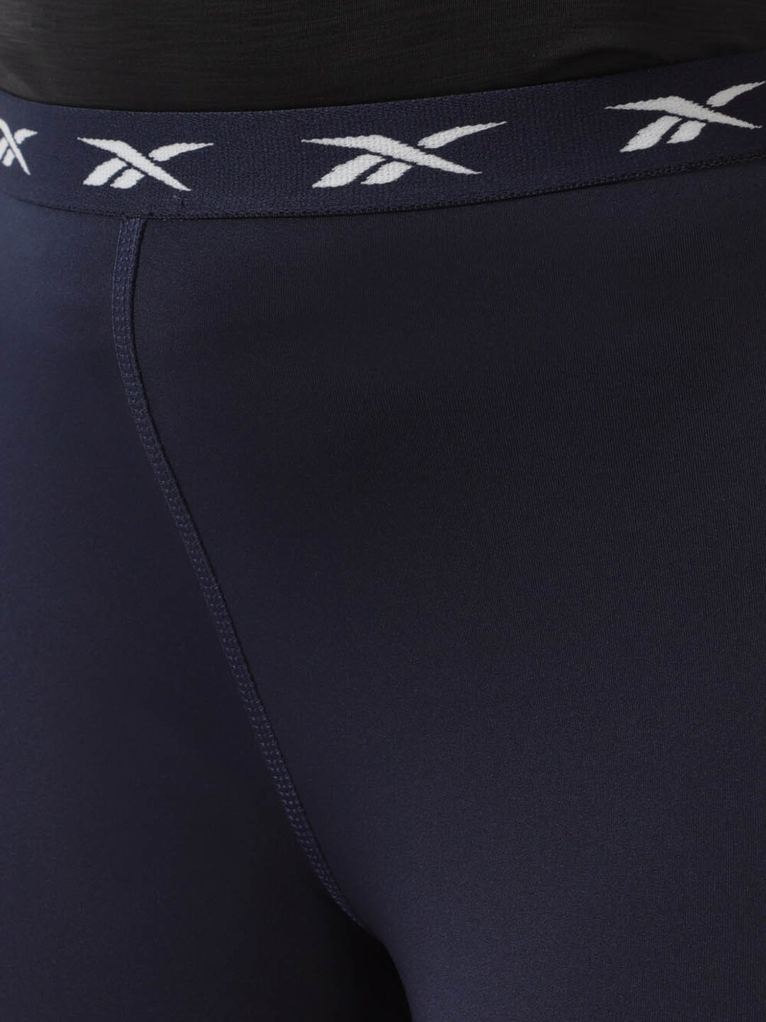 KENDALL + KYLIE Black Cotton Sports Tights