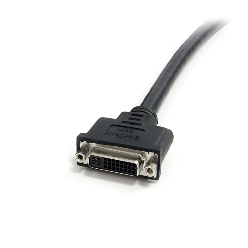 DVII Extension Cable 10 ft Dual Link Digital and Analog Male to Female Cable Computer Monitor Cable DVI Cord DVIIDMF10Black