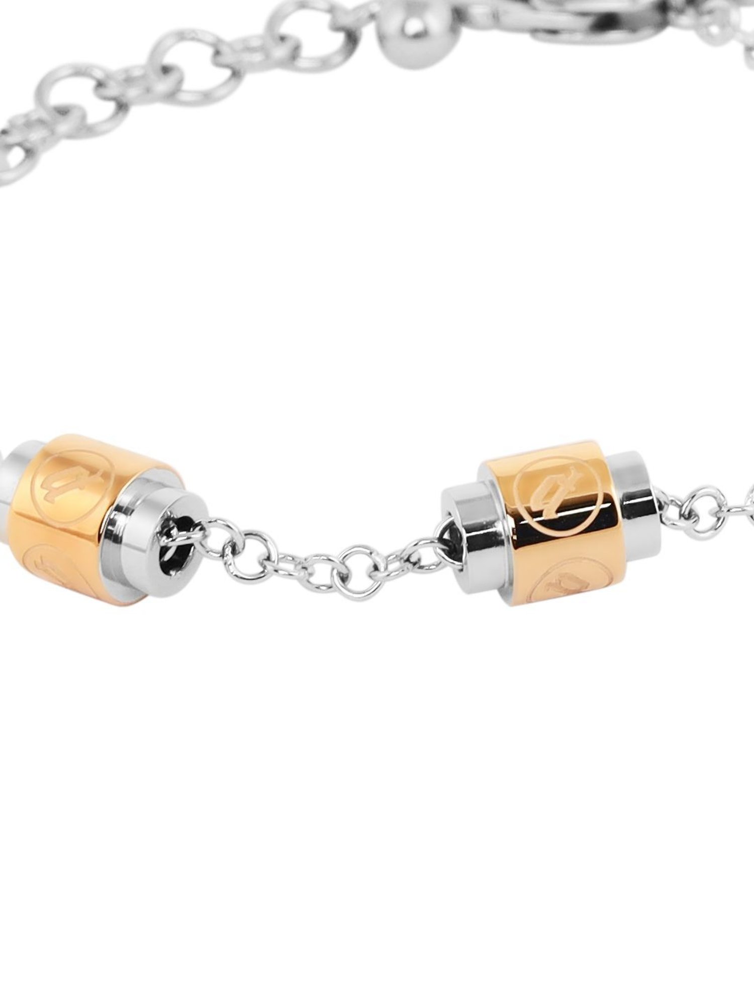 Police Gold Color Bracelet for Women - PJ.25744BSSRG/02
