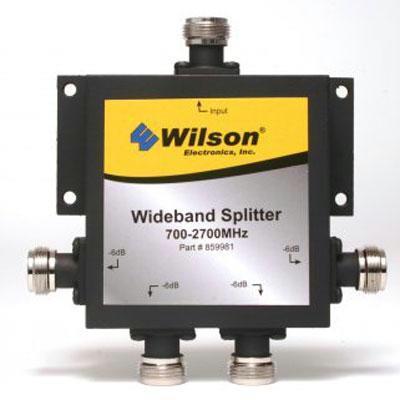 Wilson Electronics 859981 4-Way Signal Splitter