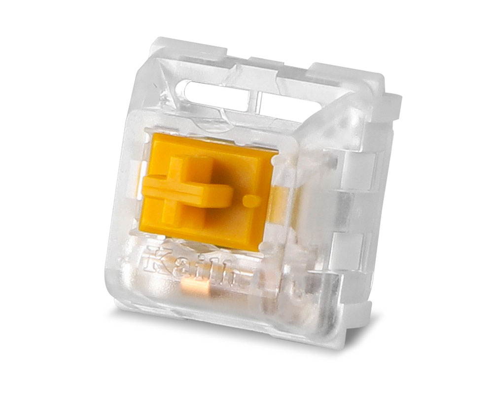 Kailh KS Series Switches Speed Gold Mechanical 3 PIN RGB DIY Switch Operating Life 70,000,000 Cycles(Kailh Speed Gold 10 PCS) (Multiple)