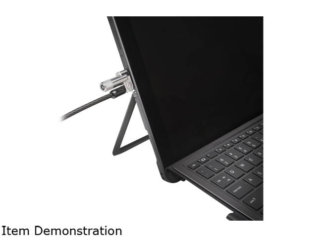 Kensington NanoSaver Keyed Dual Head Laptop Lock for Ultra-Thin Laptops/Tablets and Other Devices (K64448WW)