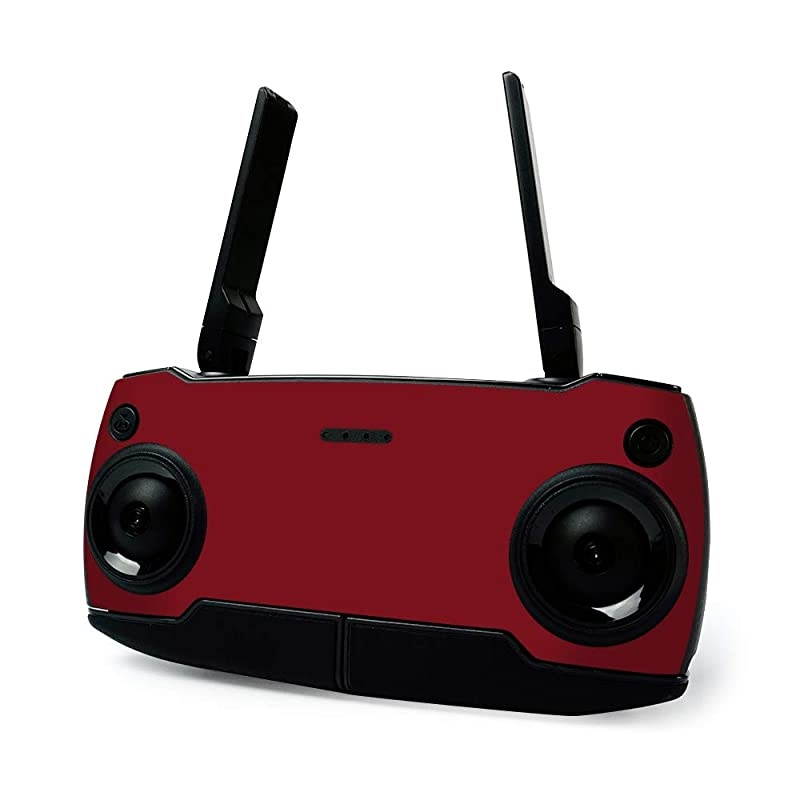 Skin for DJI Mavic Mini Portable Drone Quadcopter Solid Burgundy | Protective Durable and Unique Vinyl Decal wrap Cover | Easy to Apply Remove and Change Styles | Made in The USA