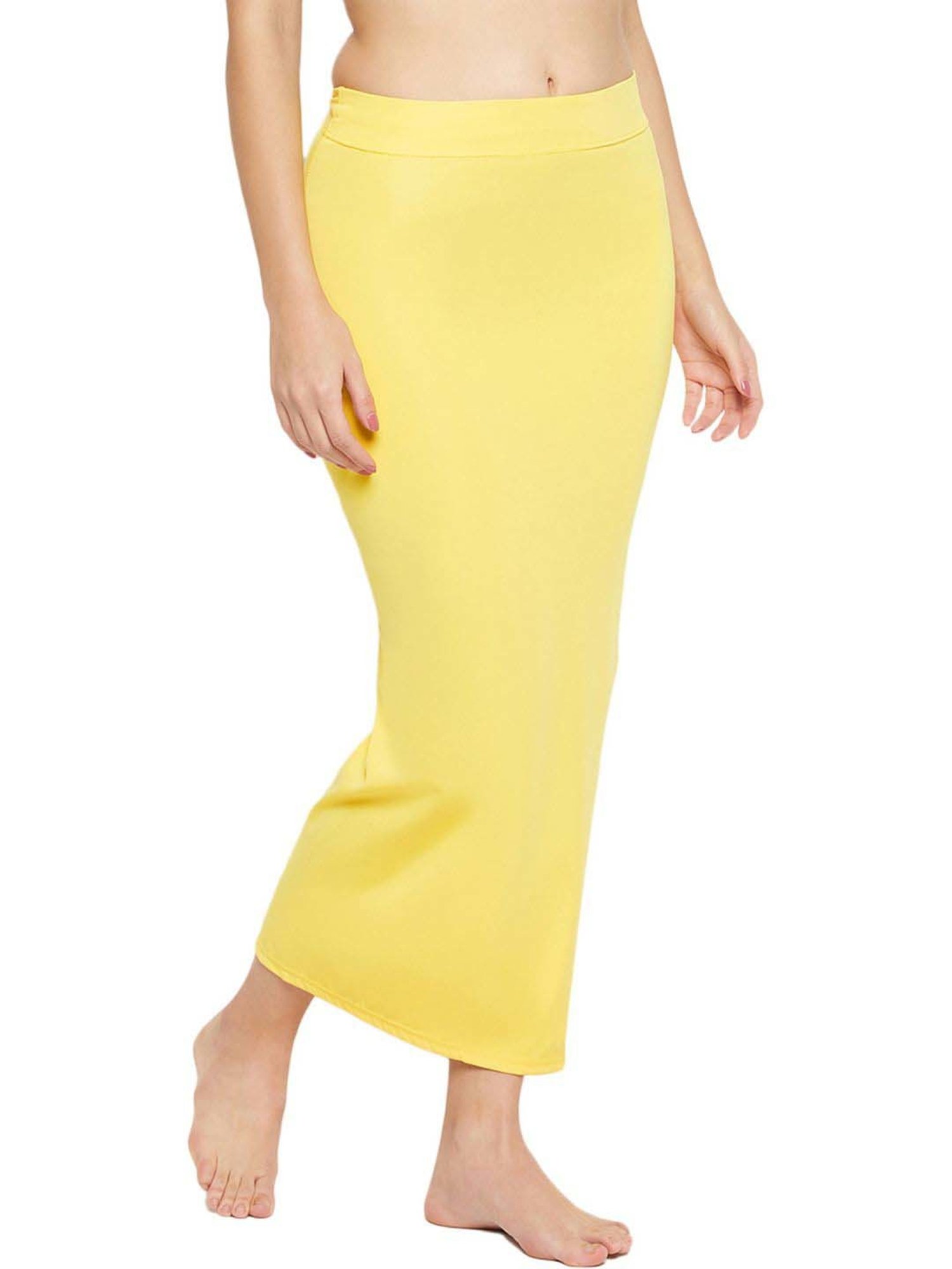 Secrets By ZeroKaata Assorted Plain Saree Shapewear - Pack Of 2