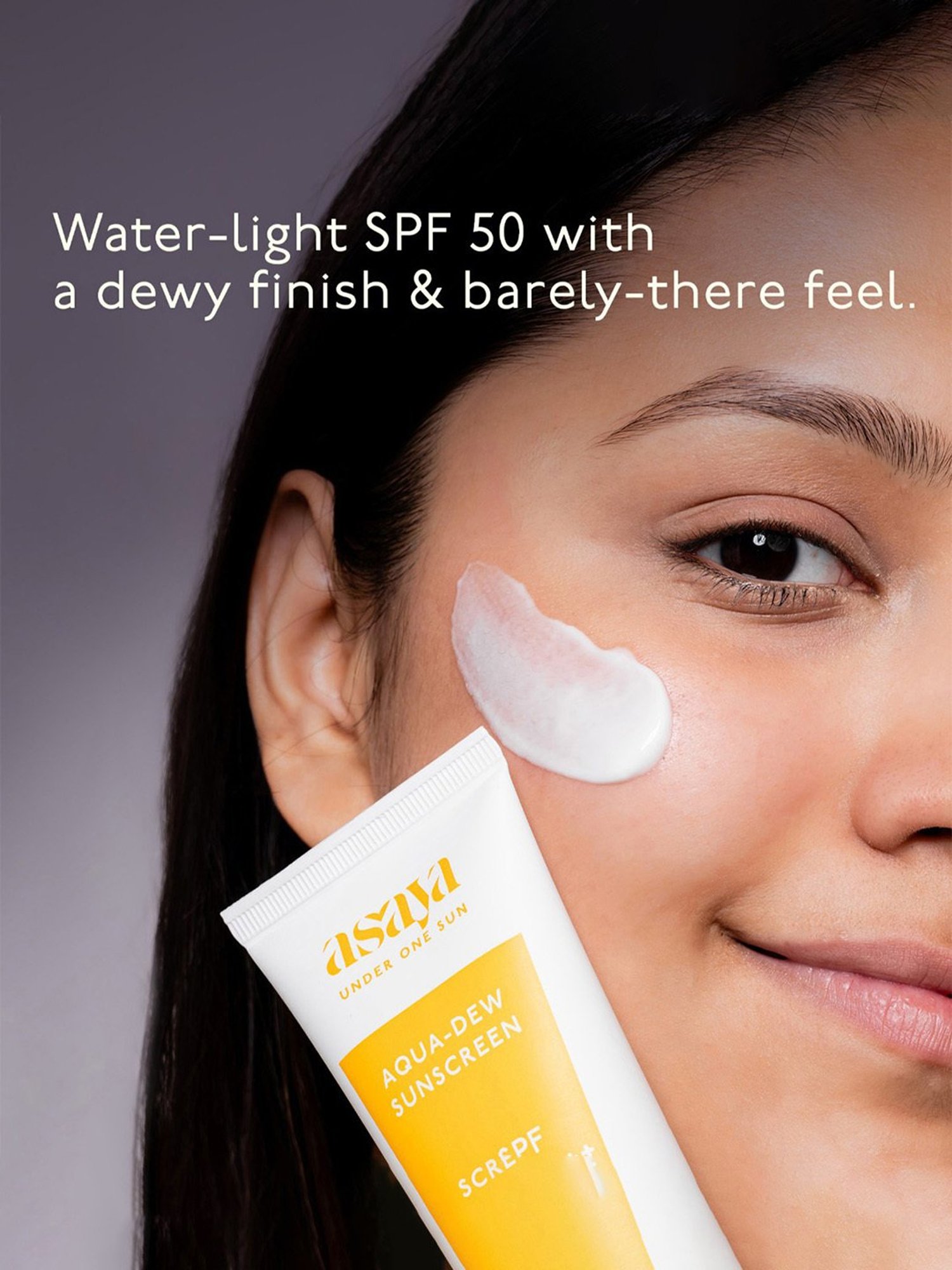 Asaya Rice & Vitamin E Lightweight Water Sunscreen SPF 50 - 50 gm