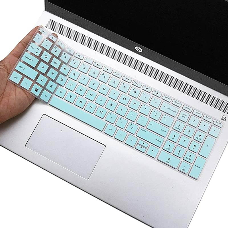 Cover for HP Envy X360 2in1 Series 15MBP012DX 15MBP111DX 15MBQ021DX 2019 2020 HP Pavilion 156 Series Laptop HP Envy 173 17t 17M 17BS 17BW Laptop Cover Skin Ombre Mint