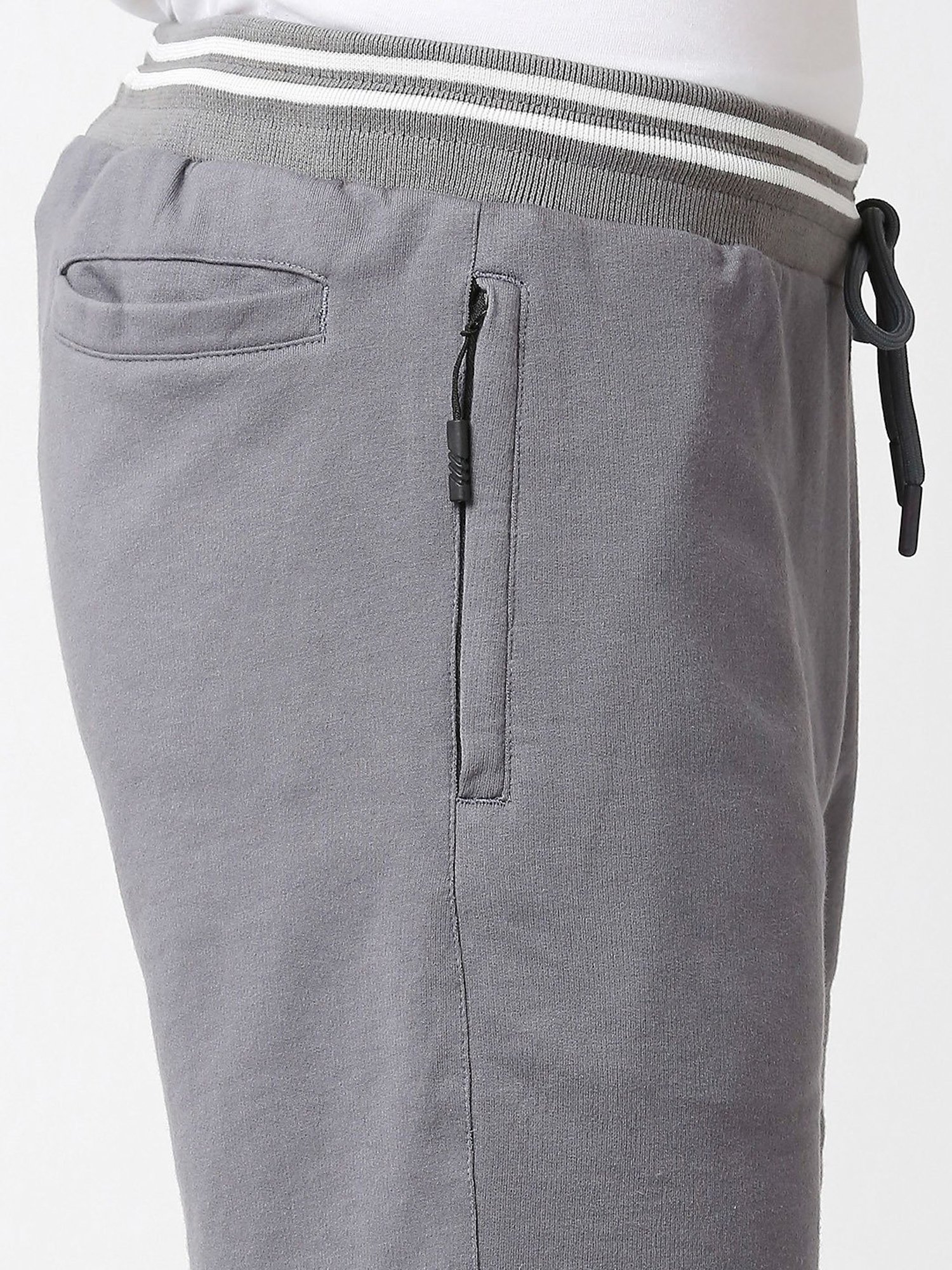 Fitz Charcoal Slim Fit Shorts