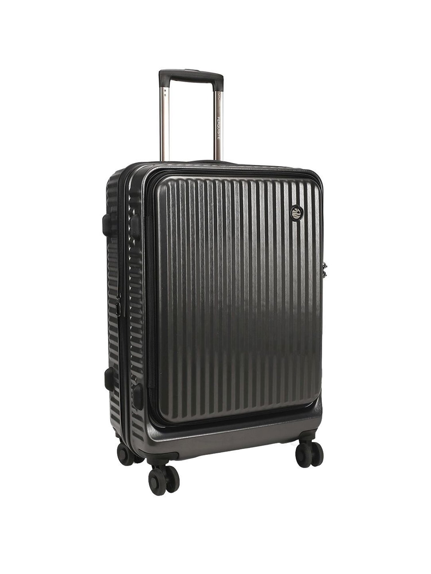 Perquisite Y2K Luxe Range Dark Grey Hard 24" Medium Luggage