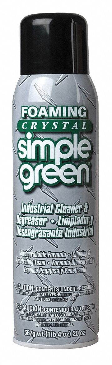 SIMPLE GREEN 0610001219010 Cleaner Degreaser,Aerosol Can,20 oz.