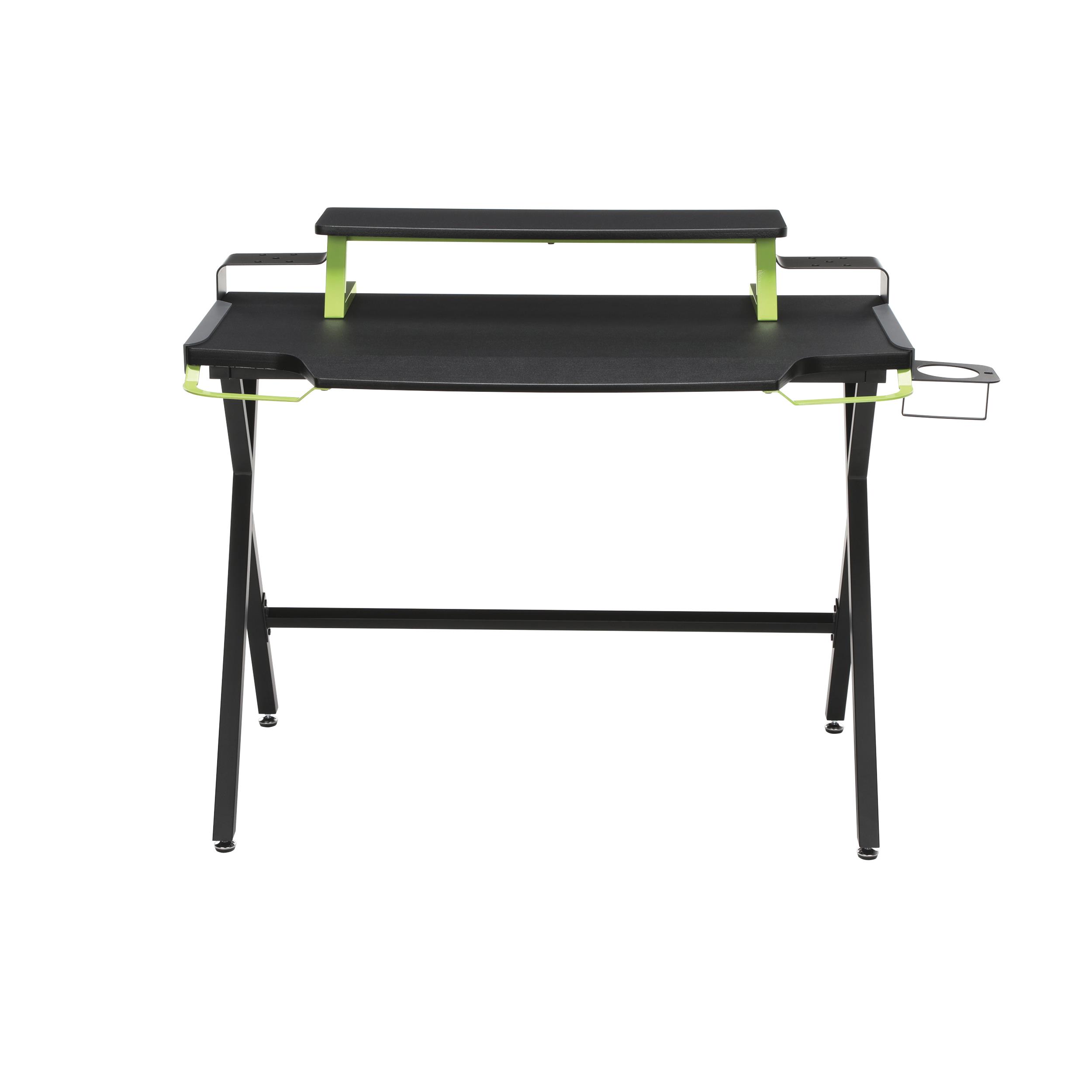 RESPAWN 1000 Gaming Computer Desk, in Green (RSP-1000-GRN)