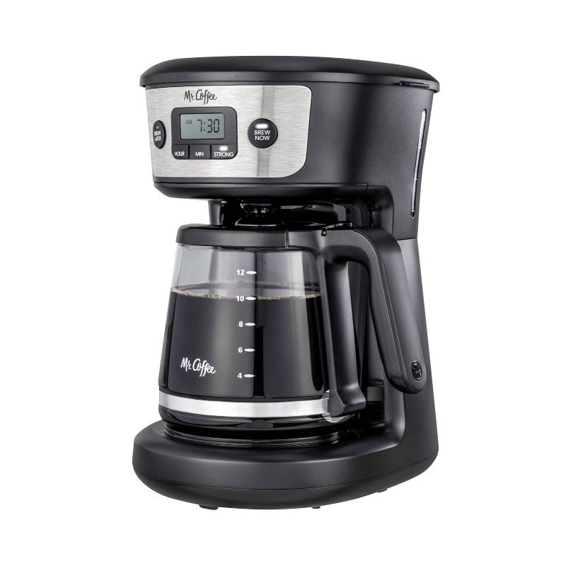 Mr. Coffee 12-Cup Programmable Coffee Maker - Black