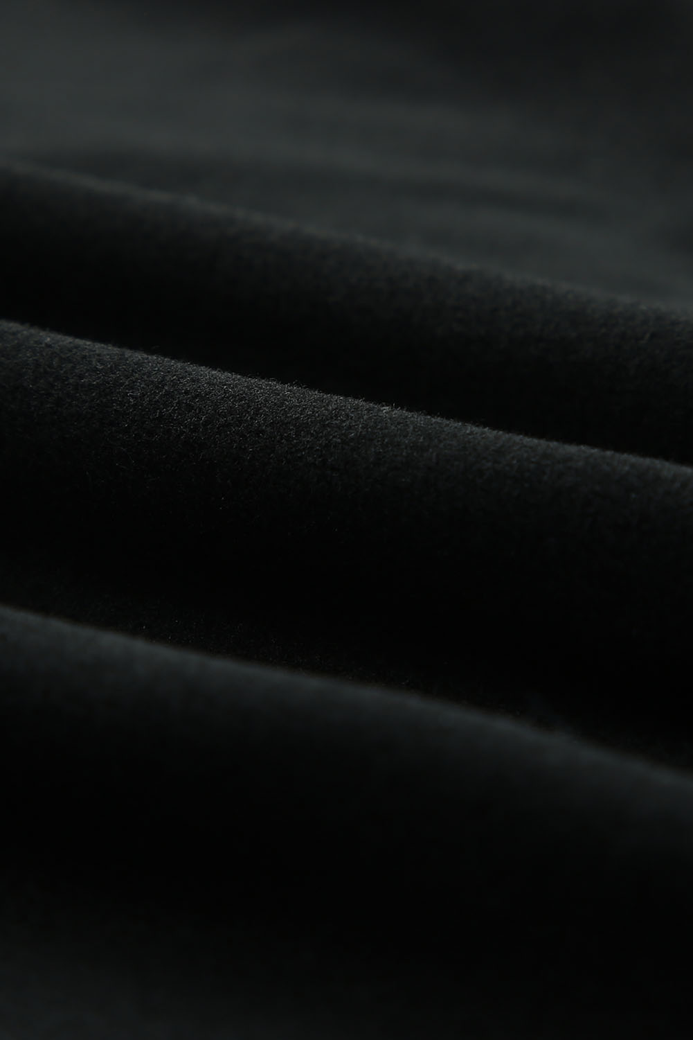 Blank Sweatshirt - Black Casual V Neck Long Sleeve Shirt Customized