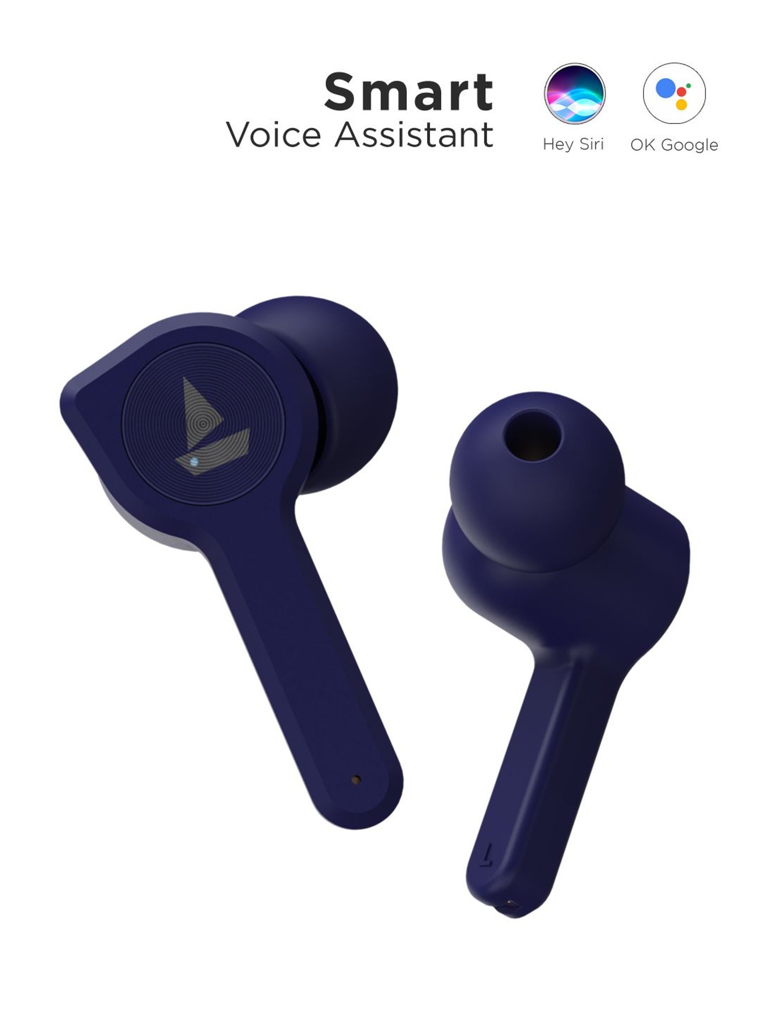 boAt Airdopes 402 True Wireless Earbuds with IPX4 Water Resistance (Bold Blue)