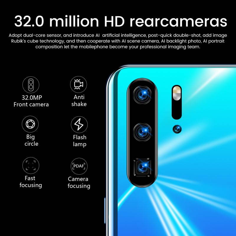 Unlock 4G Smartphone Android 10.0 6.7-inch HD Water Drop Screen Phone 1GB RAM + 8GB ROM Dual Card Dual Standby 5600mAh Battery Global version