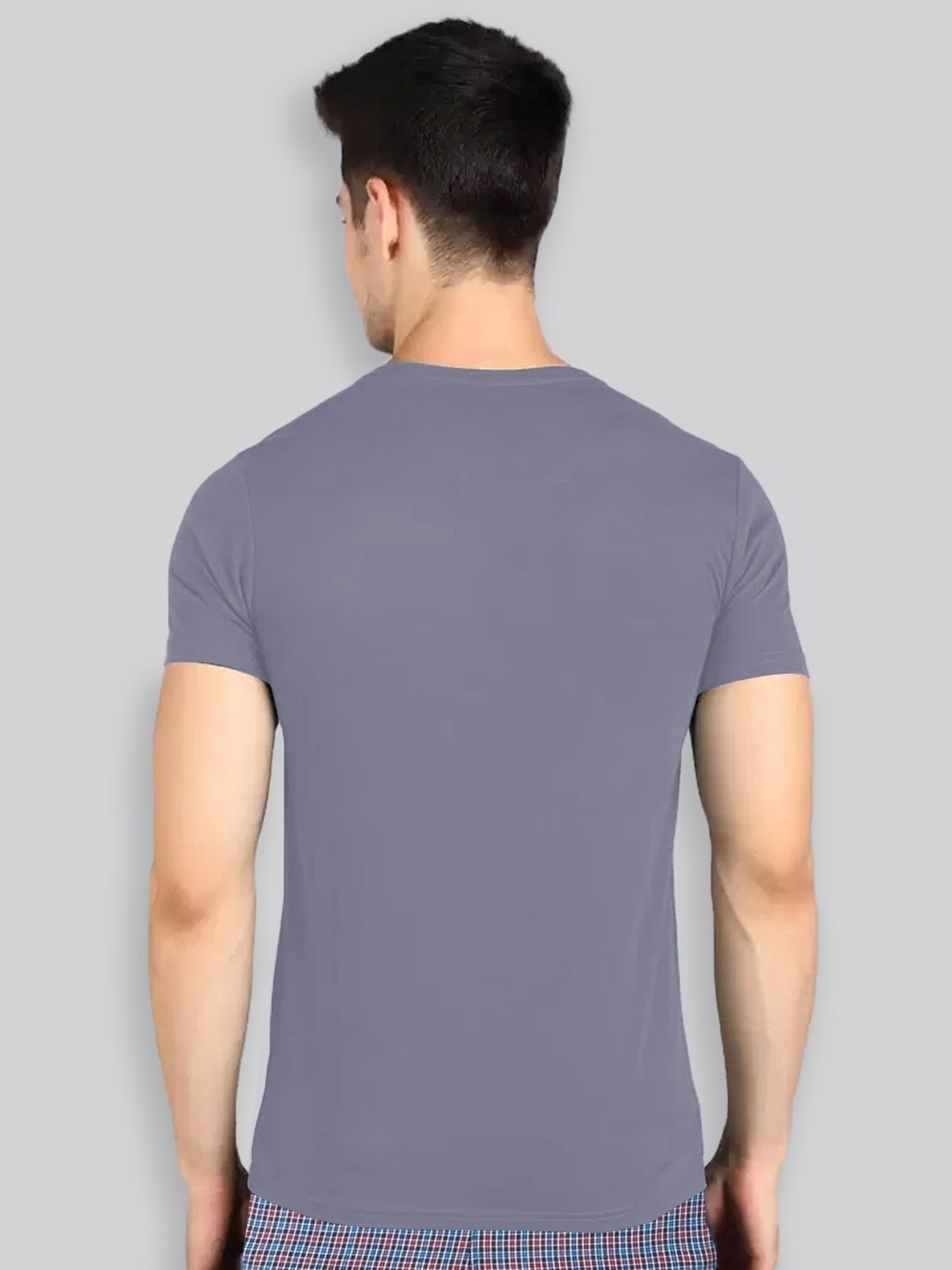 Lux Nitro Purple Regular Fit T-Shirt Pack of - 2