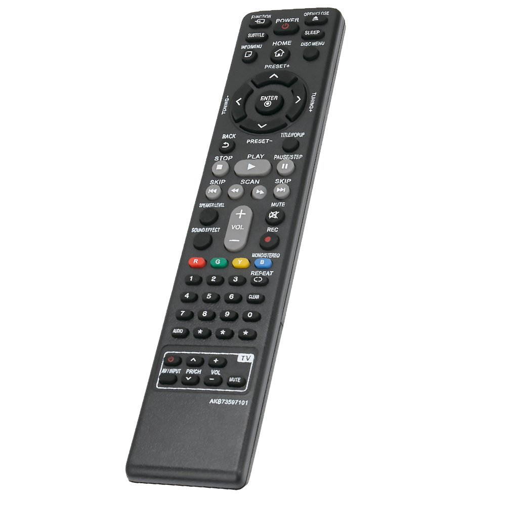New Replaced Remote AKB73597101 For LG Home Theater Blu-Ray Disc BH4120