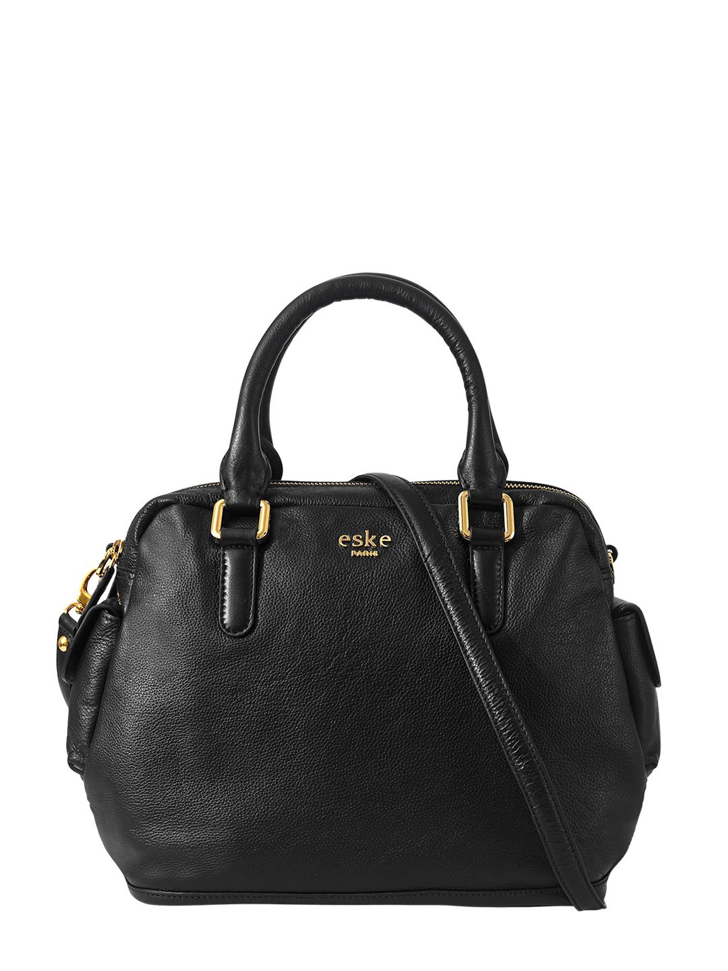 Eske Black Medium Handbag
