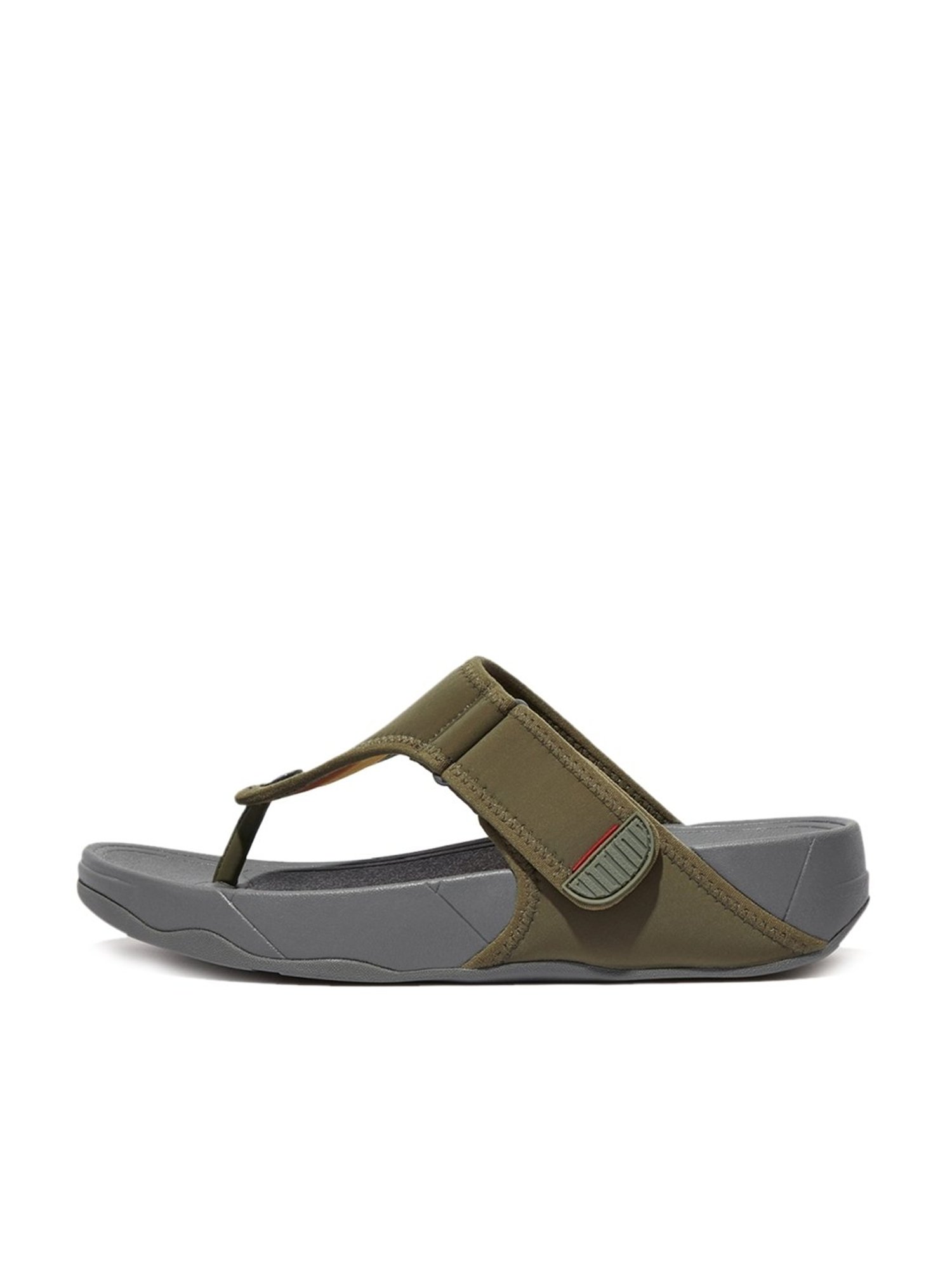 FitFlop Men's Green Thong Sandals
