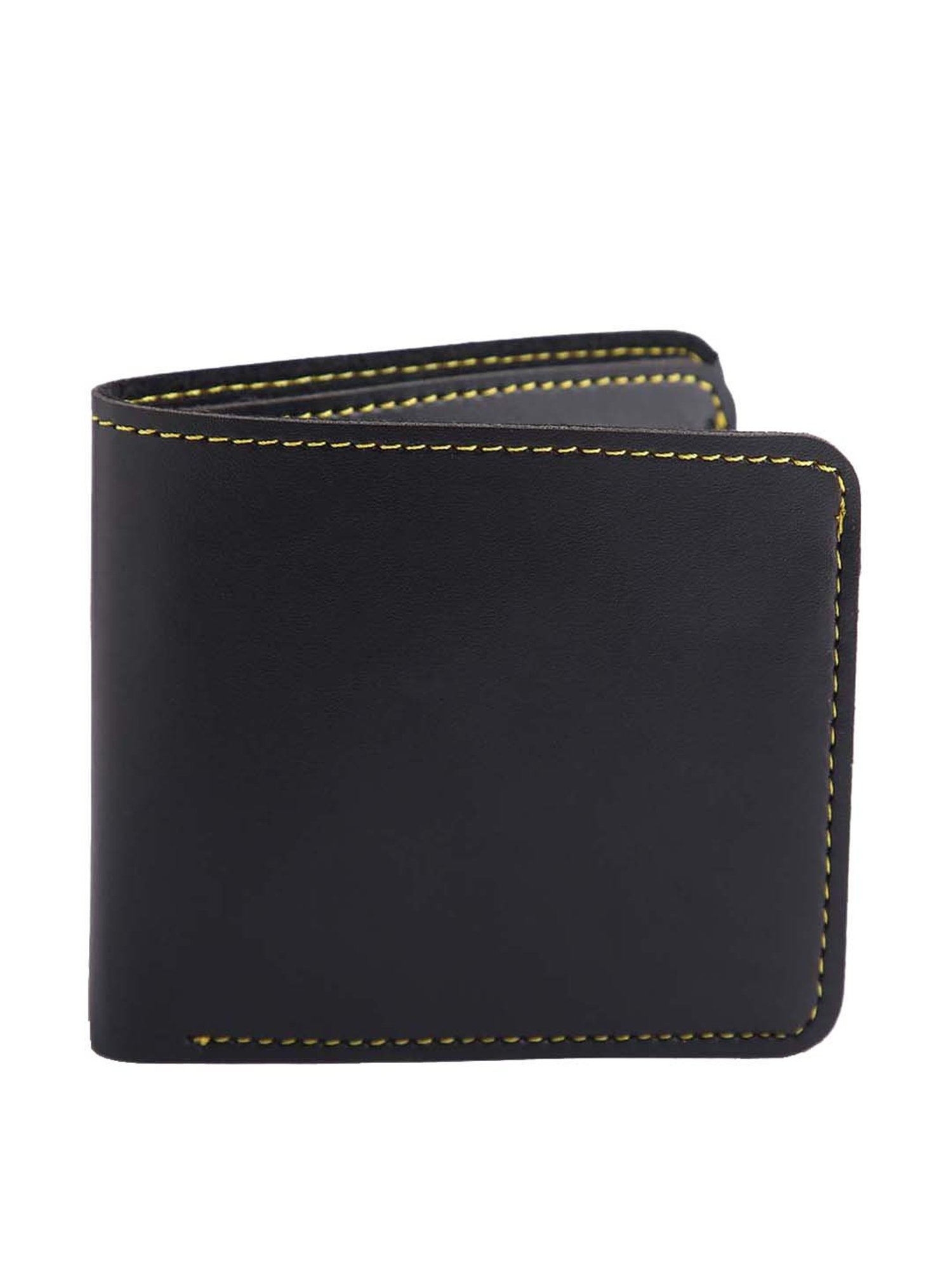 Crusset Black Solid Wallet
