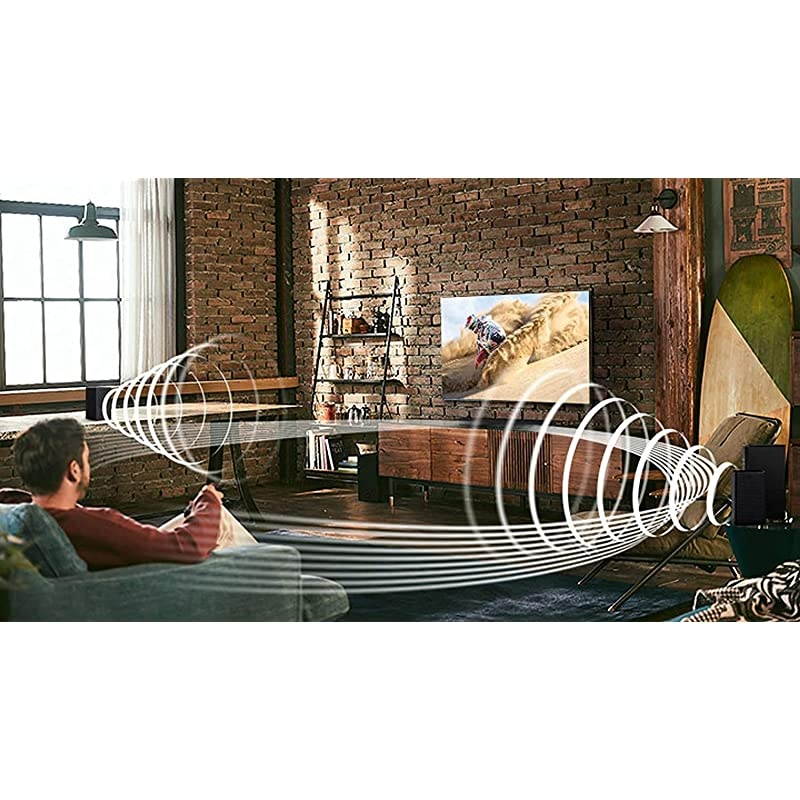 HW-T450 Acoustic Beam T Series Soundbar with  SWA-8500S 2.0 Speaker System