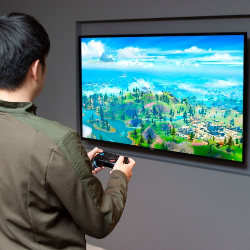 Wireless Pro Controller For Nintendo Switch / Switch Lite Console, Supports Gyro Axis, Turbo and Dual Vibration, Black by Insten