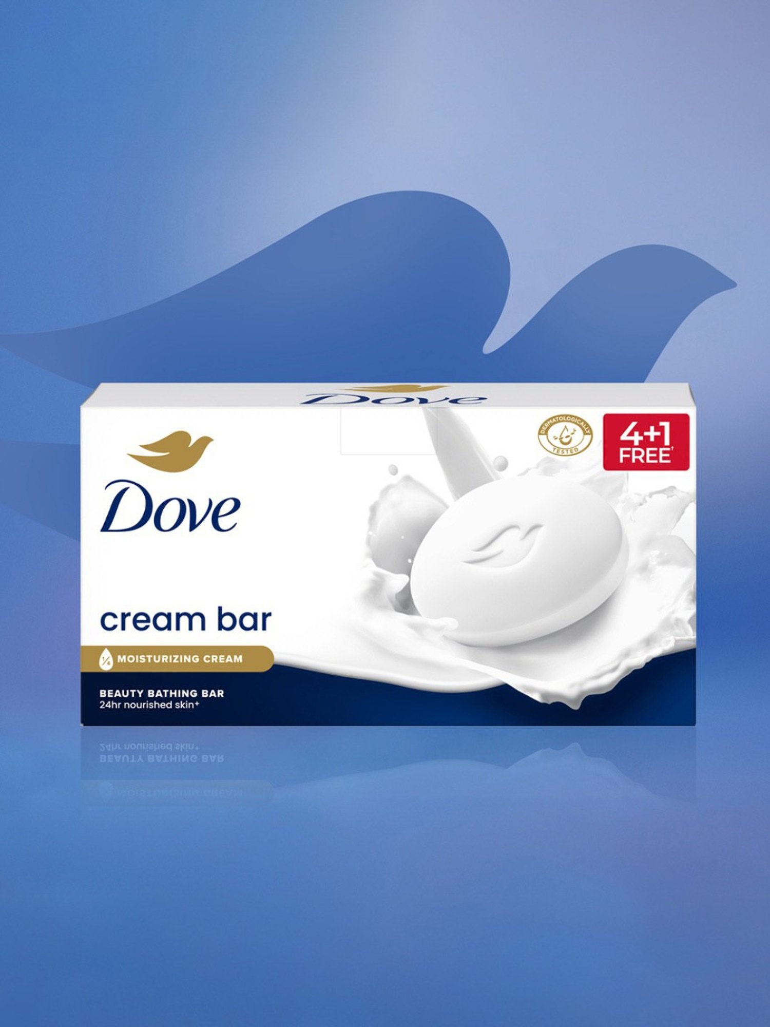 Dove Cream Beauty Bathing Bar - Pack of 5