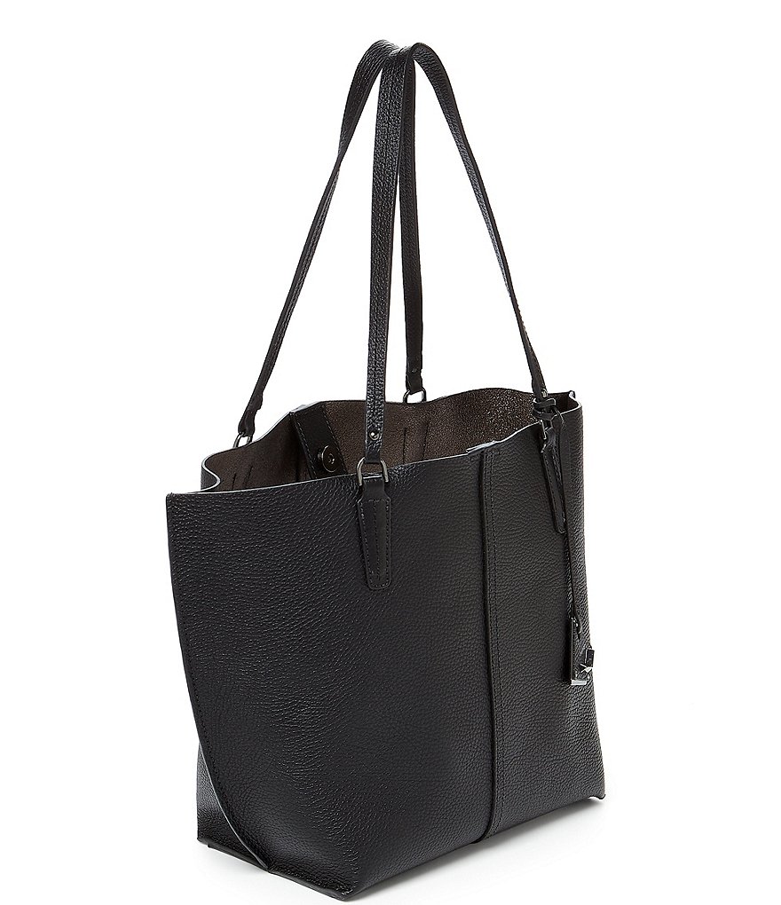 Botkier Hudson Leather Snap Tote Bag