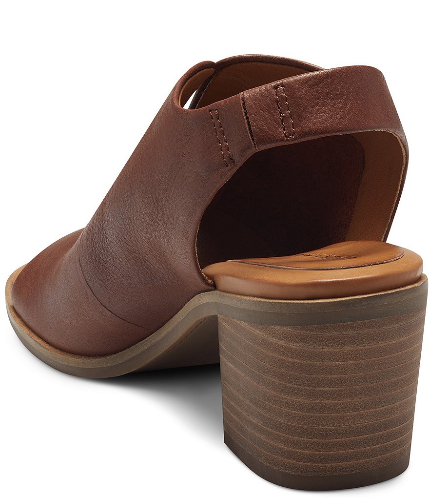 Lucky Brand Rhazy Leather Slingback Shooties
