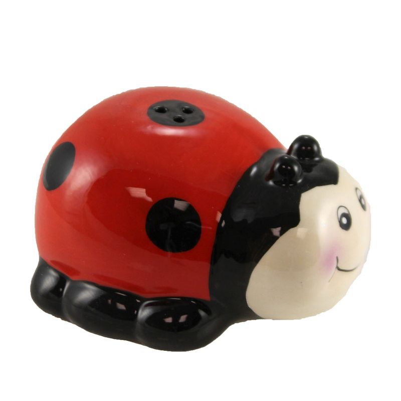 Tabletop 2.0" Ladybug Salt & Pepper Seasoning Beetle Burton & Burton  -  Salt And Pepper Shaker Sets