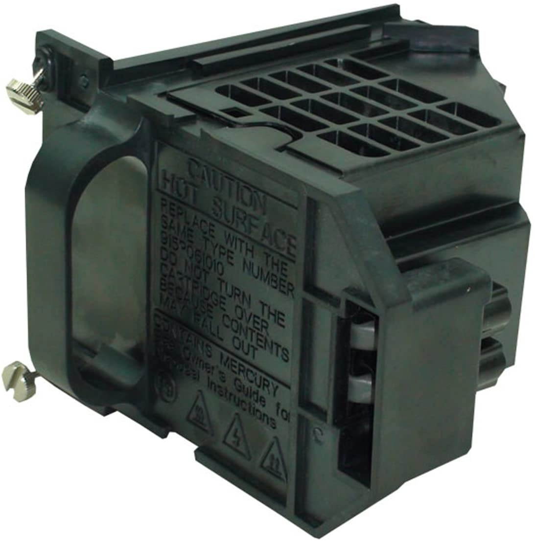 Aurabeam Economy Replacement Lamp with Housing for Mitsubishi 915P061010 TV Lamp.