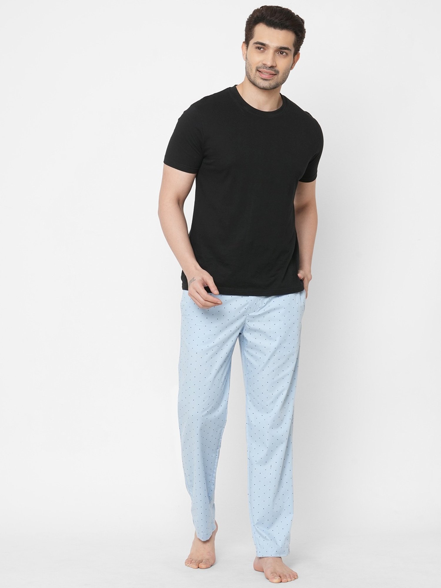 Crimsoune Club White Cotton Regular Fit Printed Lounge Shorts