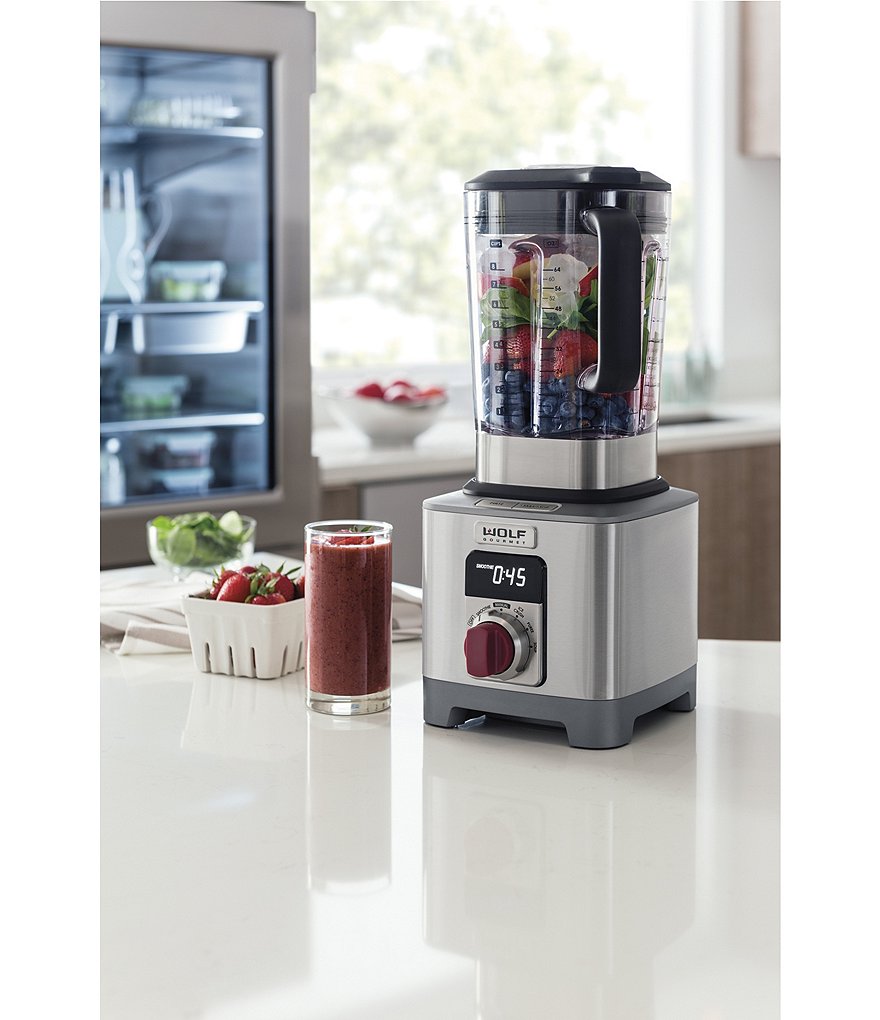 Wolf Gourmet Blender With Red Knob