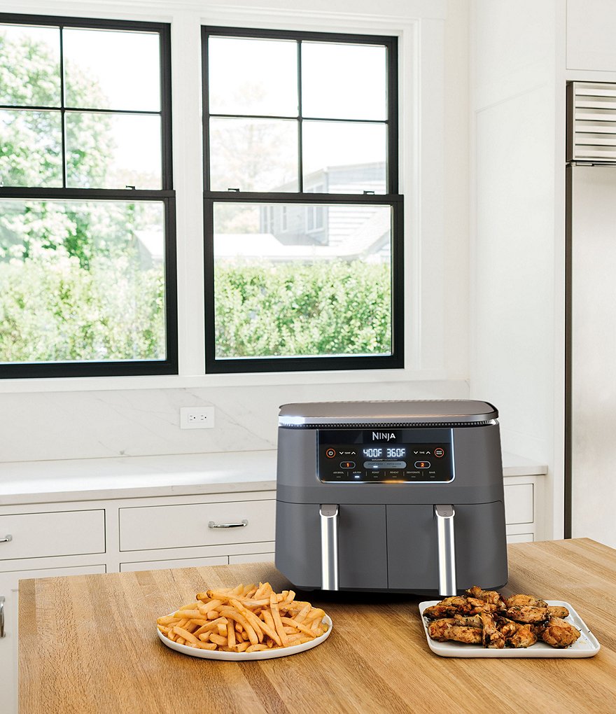Ninja Foodi&reg; 6-in-1 8-Quart 2-Basket Air Fryer with DualZone Technology