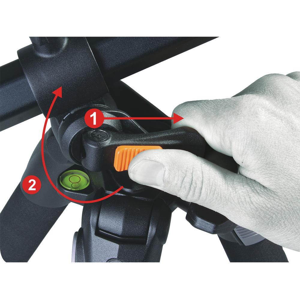 Vanguard Alta Pro 263AP 70" Aluminum Alloy Tripod with Pan Head & Case