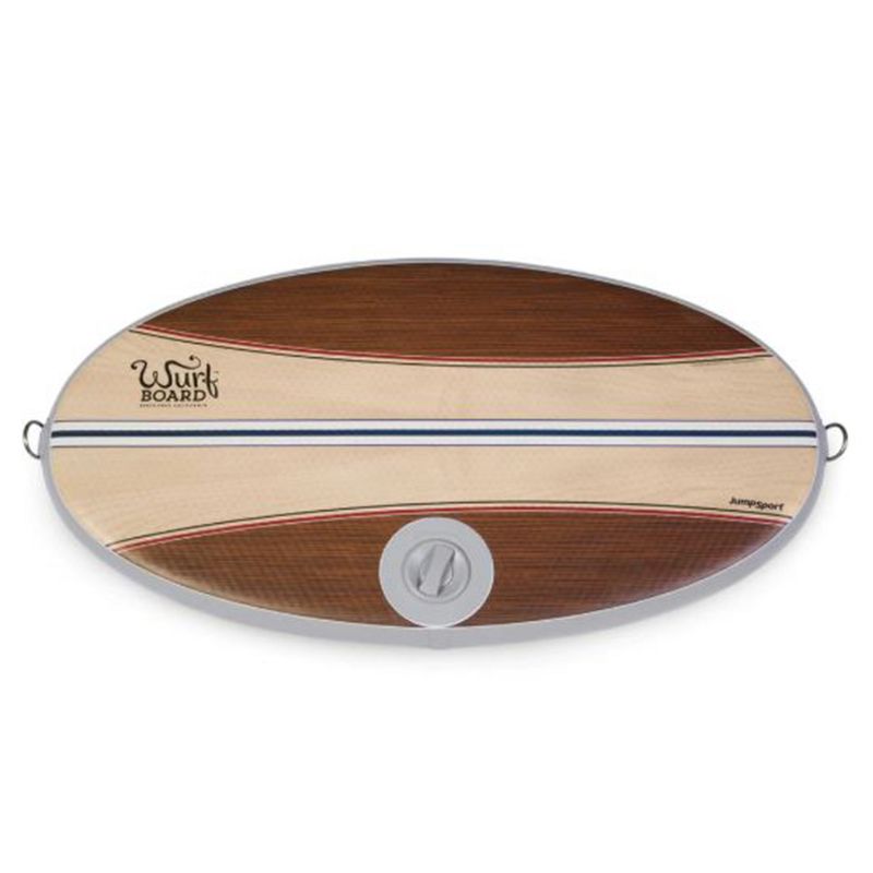 1'2"x2'4" Oval Floor Mat Brown - JumpSport