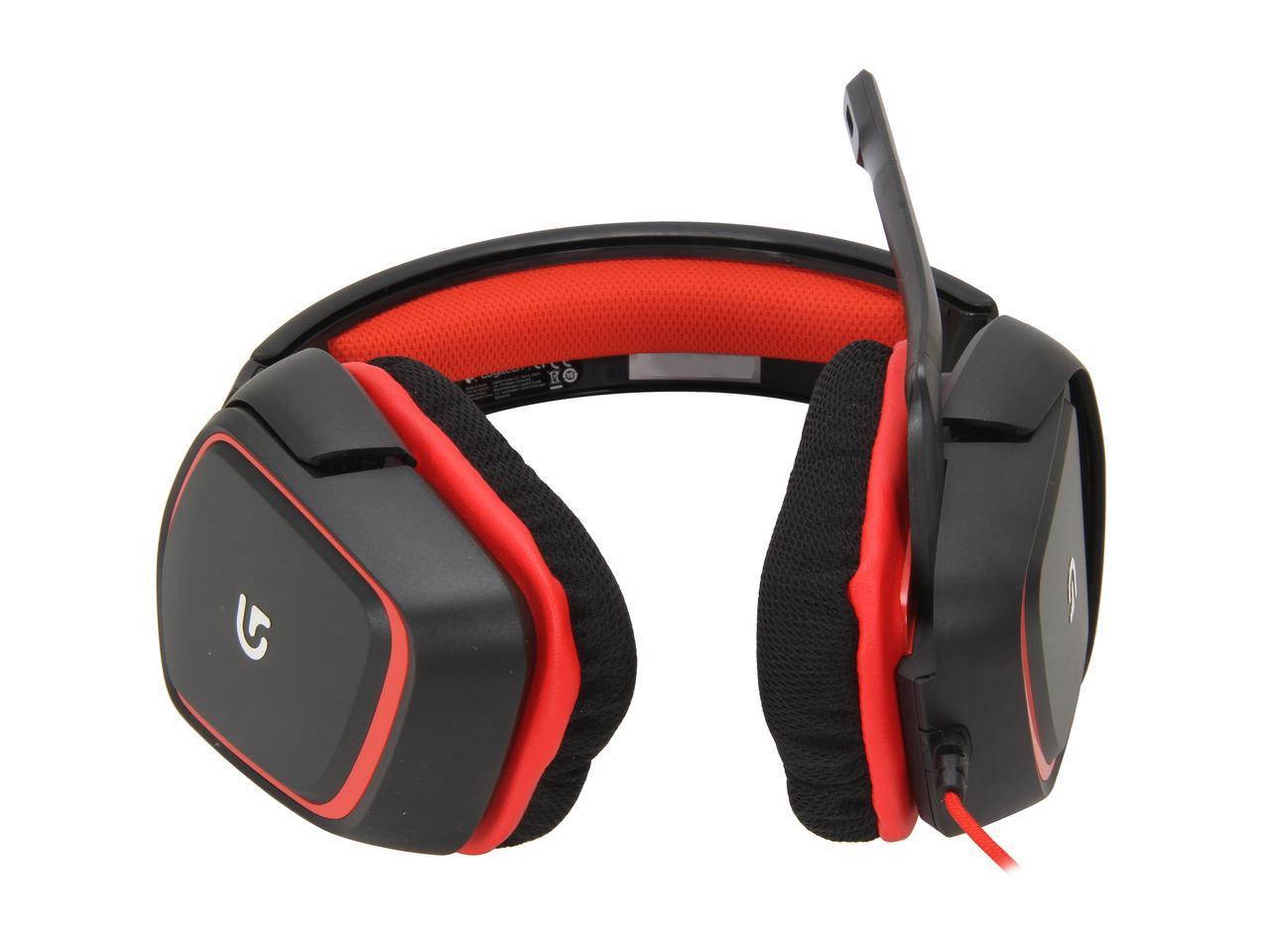 High Performance 3.5mm Gaming Headset, New Logitech G230 Stereo Gaming Headset &ndash; On-Cable Controls &ndash; Surround Sound Audio &ndash; Sports-Performance Ear Pads &ndash; Rotating Ear Cups &ndash; Light Weight Design