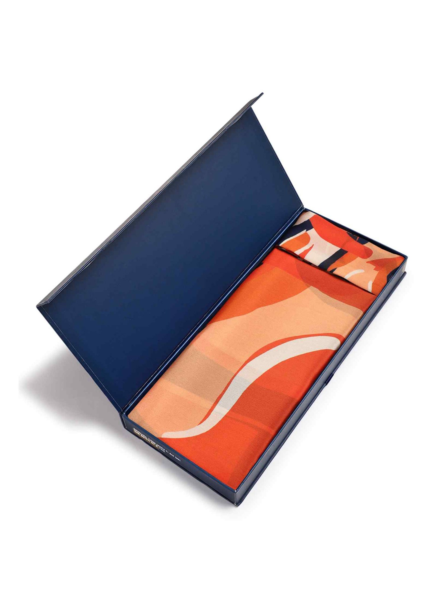 Tossido Multicolor Printed Scarf & Bag Scarf Set