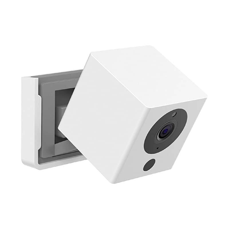Quick Wall Mount Bracket for Wyze Cam 1080p HD Camera and iSmart Alarm Spot Camera 3 Pack White