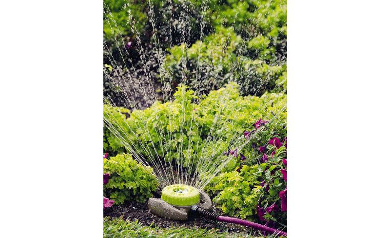 9-Pattern Turret Sprinkler - Gardener's Supply Company