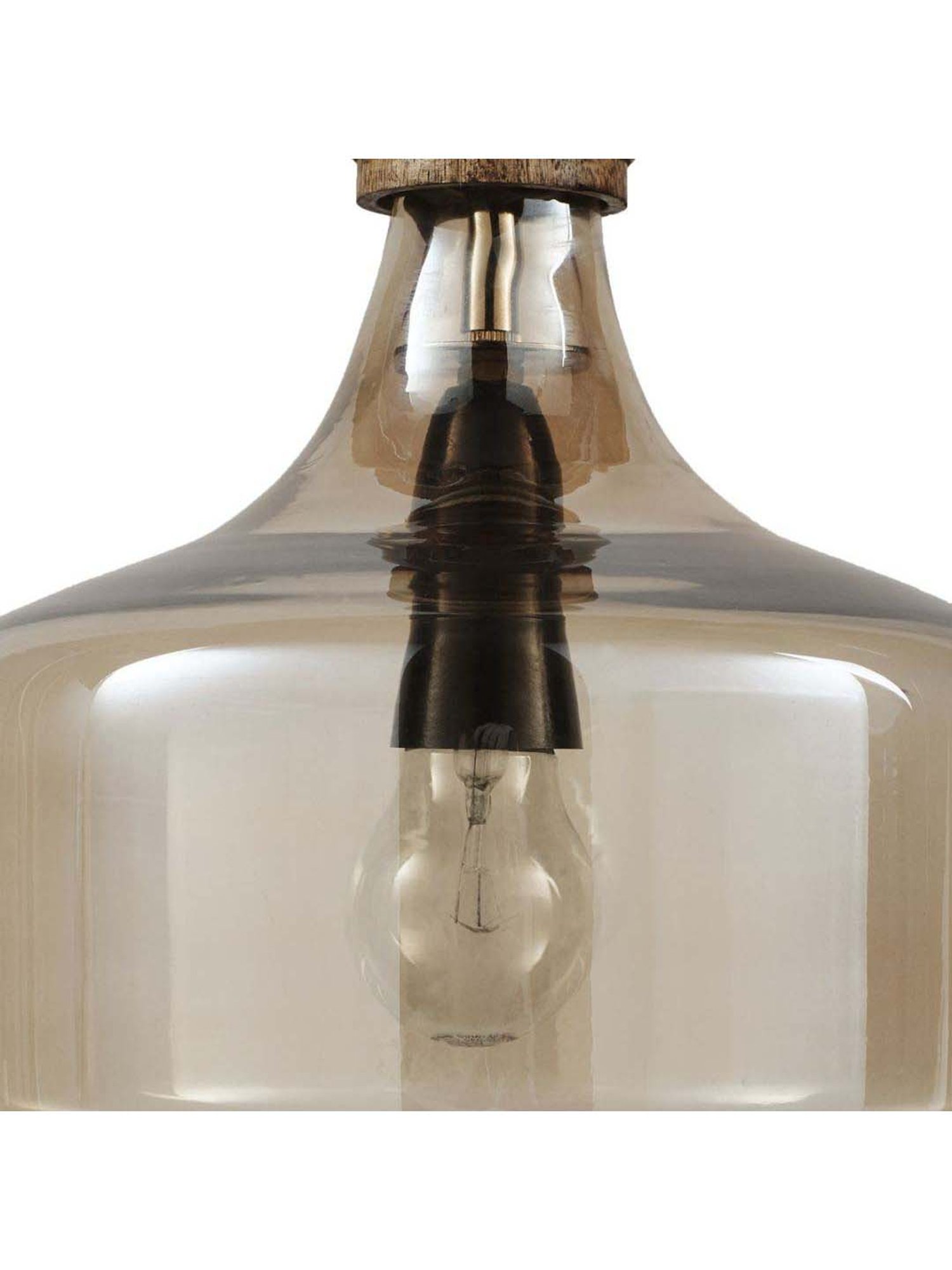 Kapoor E Illuminations Dawnelle Transparent Pendant Light - Set of 1