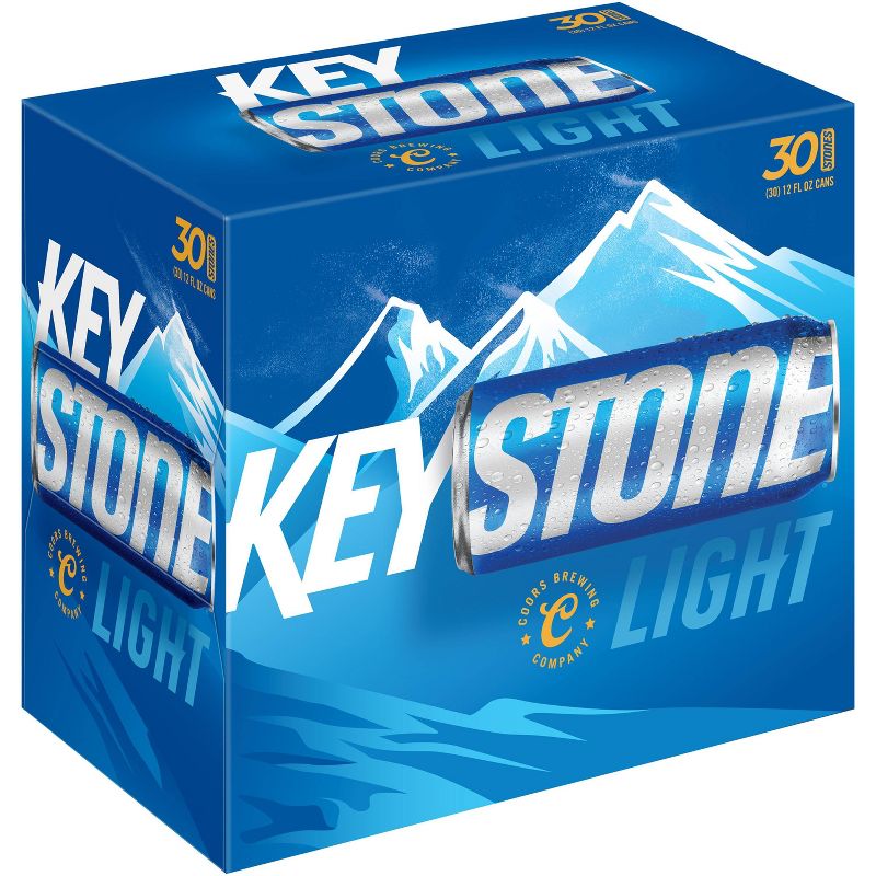 Keystone Light Beer - 30pk/12 fl oz Cans