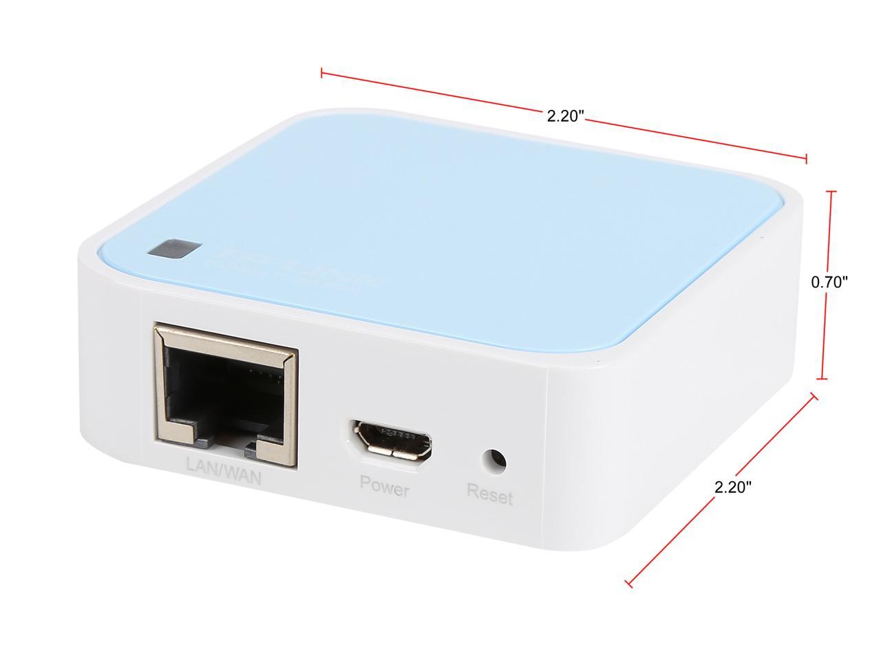 TP-LINK TL-WR802N N300 Wireless N Nano Router, Repeater, Client, AP, and Hotspot 5-In-1 Mode