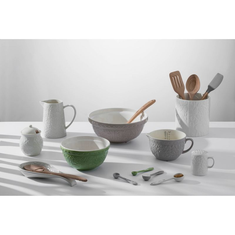 Mason Cash 90oz Earthenware In The Forest Mixing Bowl Green