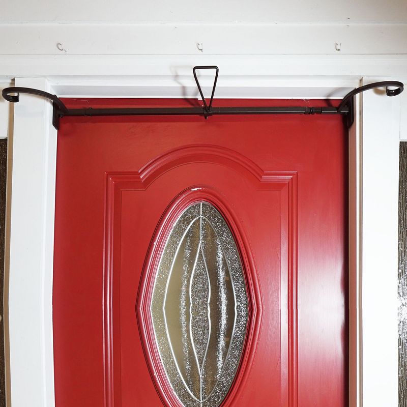 Tree Keeper Adjustable EZ Christmas Garland Hanger for Single Doors 34" - 52"