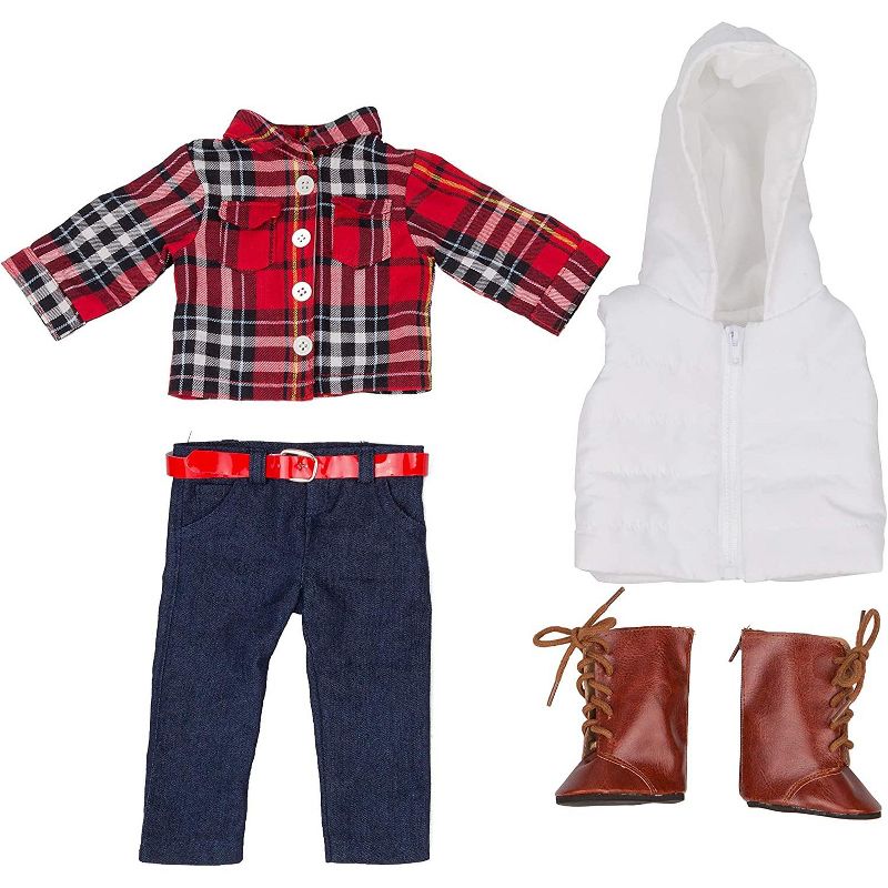 Dress Along Dolly Fall Outfit for American Girl Doll