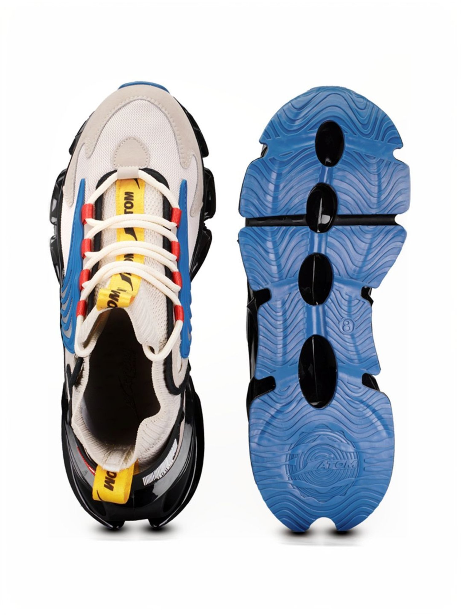 Atom Men's Spring Edge Alpha 1 Beige Running Shoes