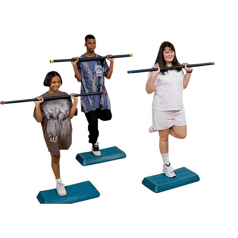 Sportime Aerobic Workout Bar, Advanced Users, 18 Pounds, Red