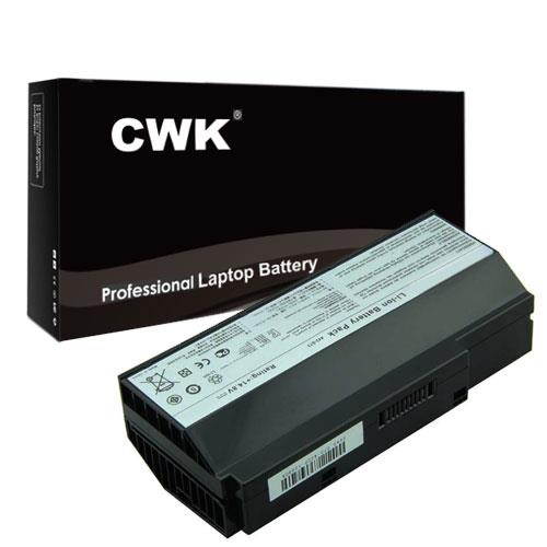 CWK&reg; High Performance Replacement Battery for Asus G73JH-BST7 Battery 8cells 5200mAh, Laptop notebook pc computer for Asus 07G016DH1875 24 Months Warranty