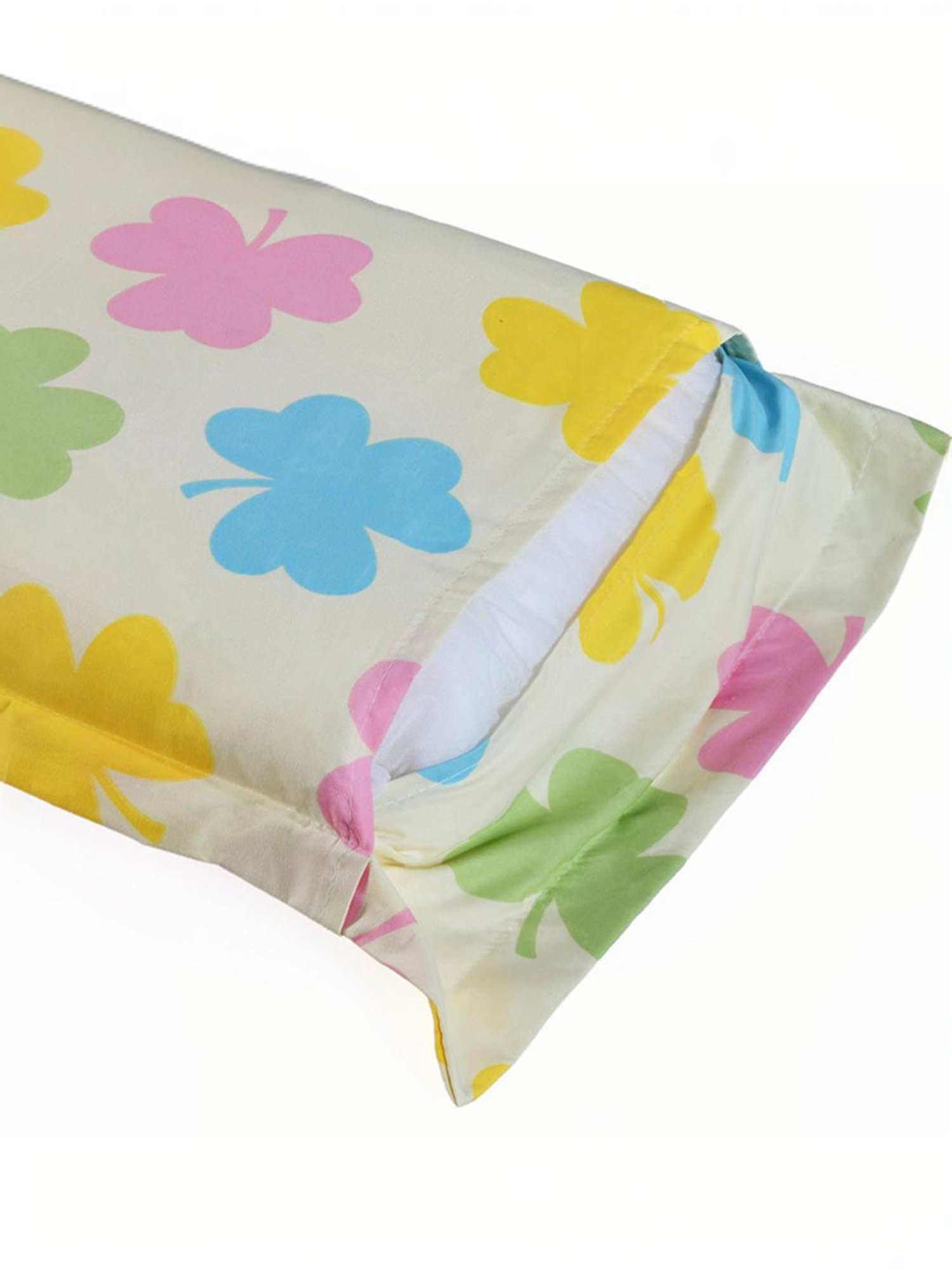 @Home Ammara Multicolor 90 GSM Polyester Double Bedsheet with 2 Pillow Covers